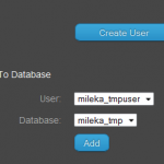 Add user to MySQL Database