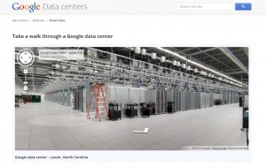 Google's Data Center Street View Tour