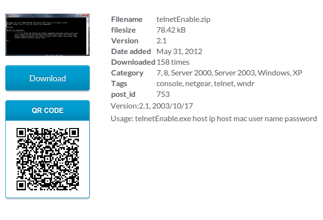 Wordpress Download Monitor QR Code Preview