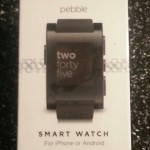Pebble Watch Scale