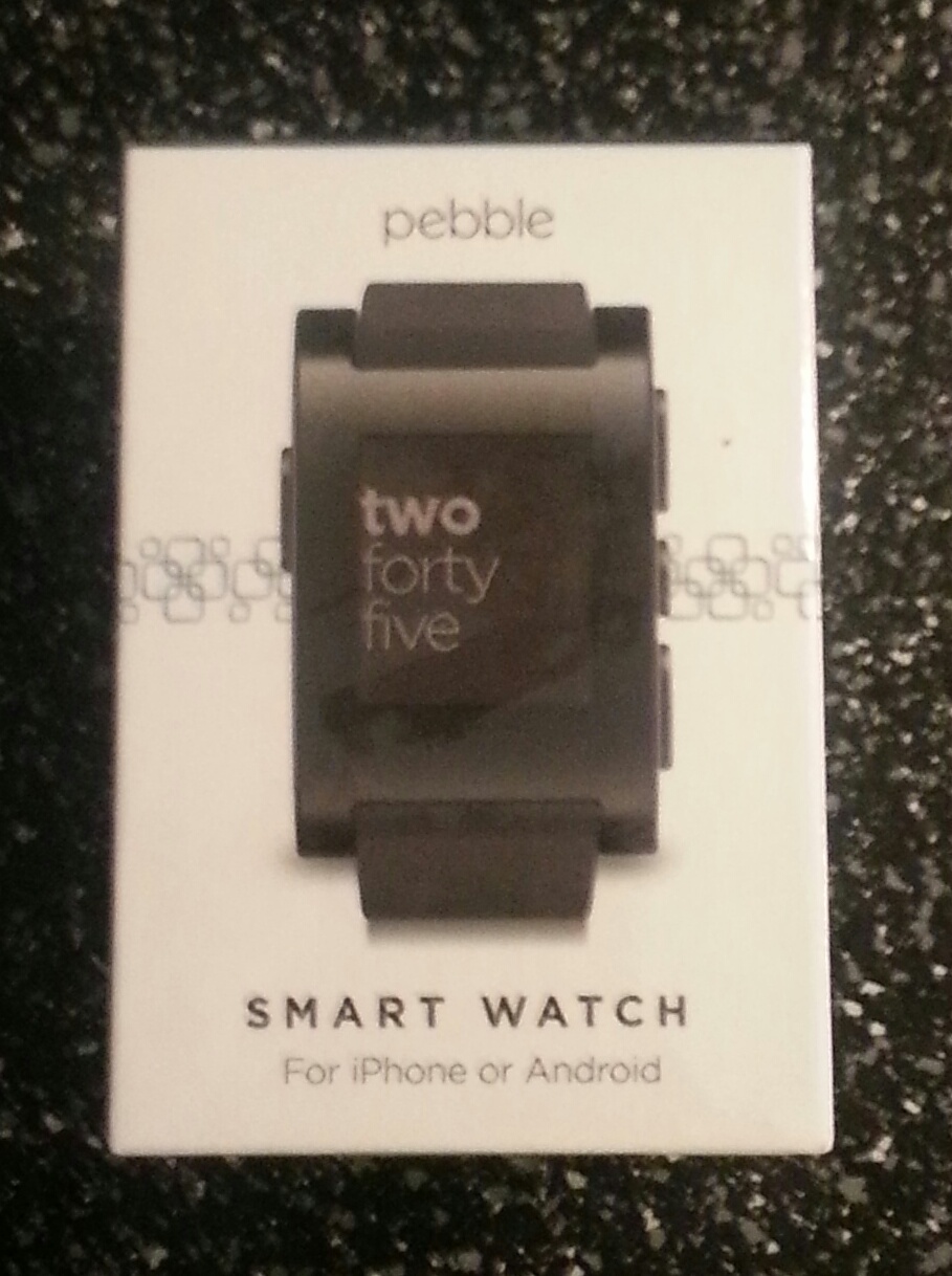 Pebble Watch Scale