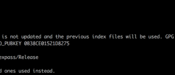 Plex Debian Repo GPG Error